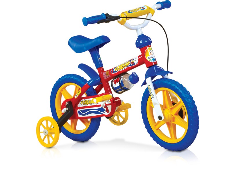 Bicicleta Nathor Infantil Fireman Aro 12