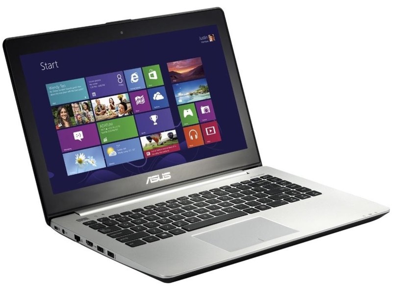 Notebook Asus VivoBook Intel Core i7 4500U 4ª Geração 8GB de RAM HD 500 GB LED 14" Touchscreen Windows 8 S451LA