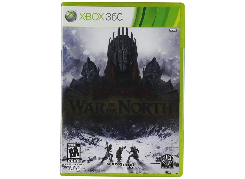Jogo Lord of Rings: War in the North Xbox 360 Warner Bros