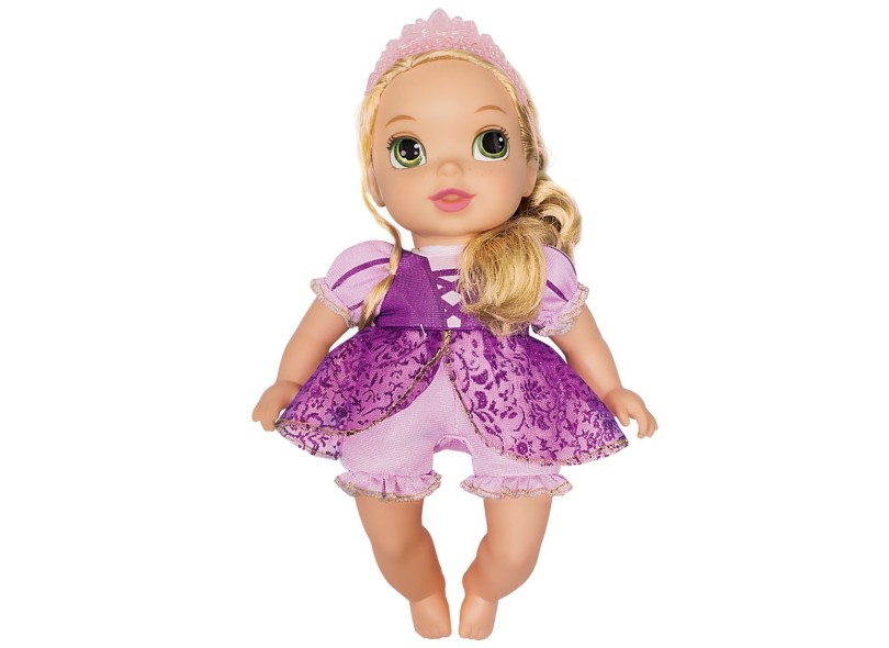 Boneca Princesas Disney Baby Princesas Soft Doll Rapunzel Mimo