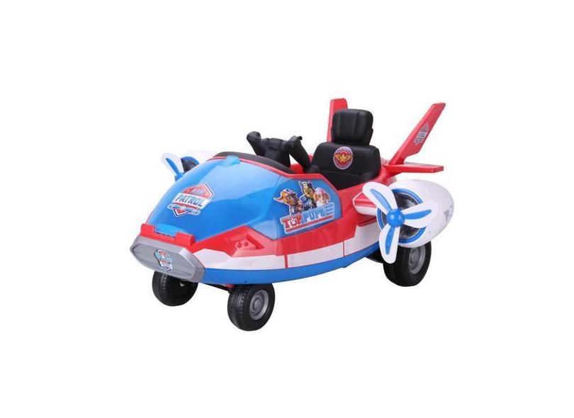 Carrinho Elétrico Infantil Patrulha Canina Avião Motorizado - Bangtoys