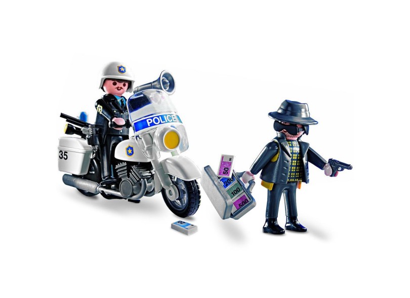 Boneco Playmobil Policia 5891 - Sunny