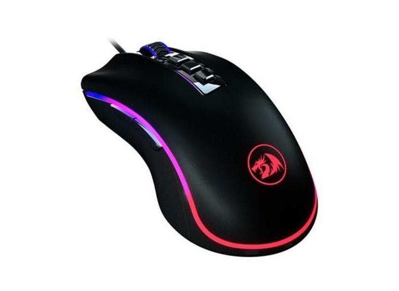 Mouse Gamer Redragon King Cobra Fps Rgb Preto 24.000Dpi M711-Fps