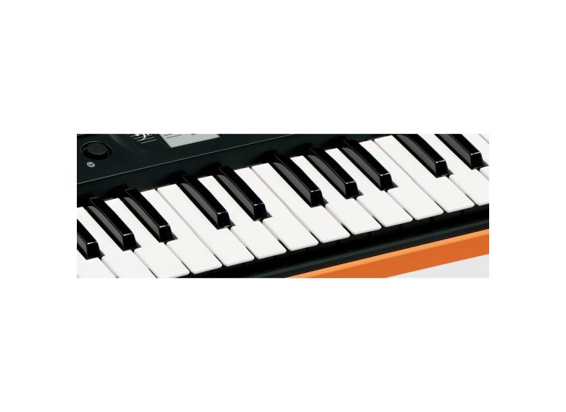 Teclado Infantil Digital Casio Laranja Sa 76ah2 Oferta!