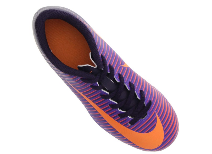 Chuteira Campo Nike Mercurial Vortex III FG Infantil