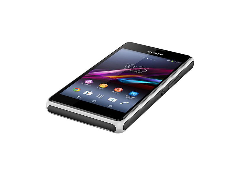 Smartphone Sony Xperia E1 D2004 Câmera 3,0 MP 4GB Android 4.3 (Jelly Bean) Wi-Fi 3G