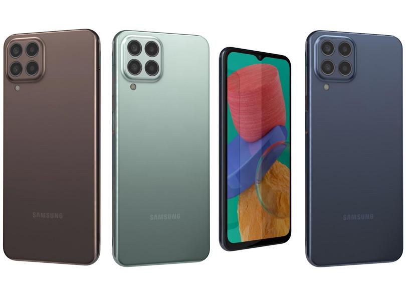 Smartphone Samsung Galaxy M33 5G SM-M336B 128GB Câmera Quádrupla em ...