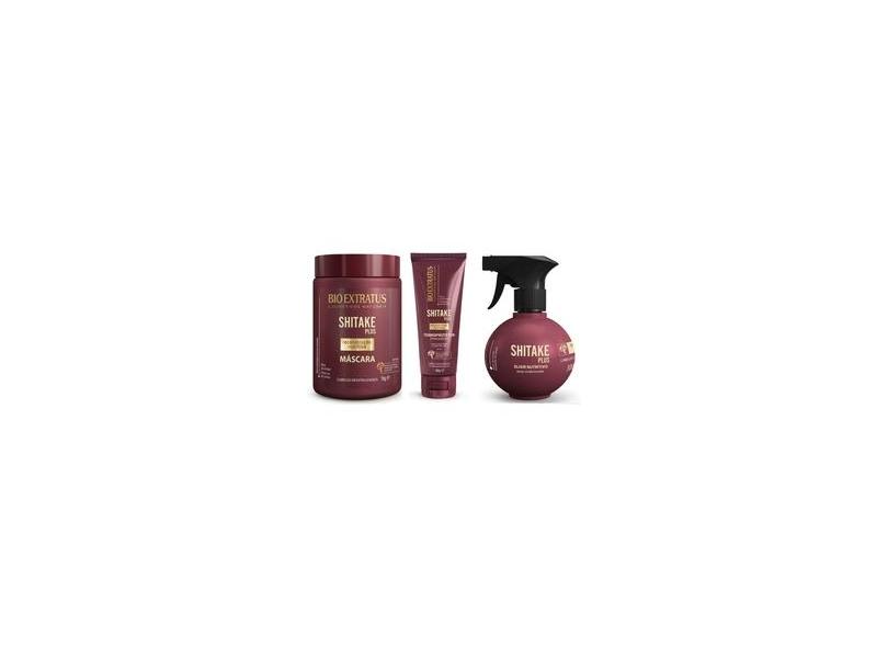 Kit Shitake Plus Máscara 1kg+Finalizador +Spray Bio Extratus com o Melhor  Preço é no Zoom