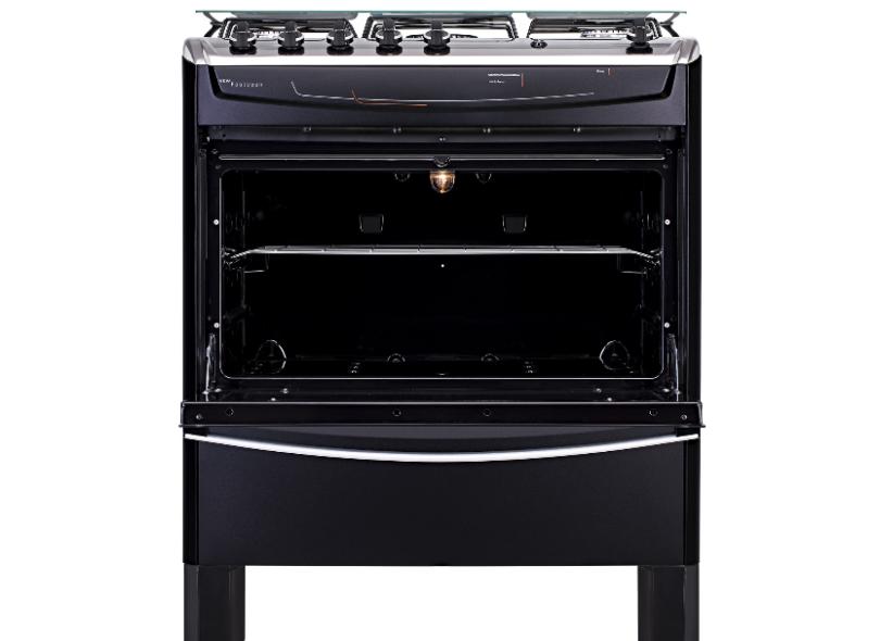 Fogão de Piso Atlas 5 Bocas Acendimento Automático New Fastcook