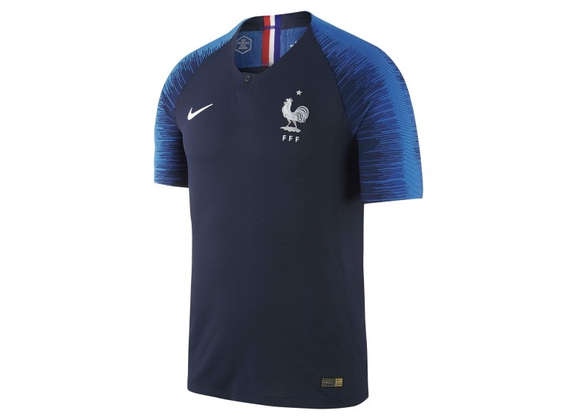 Camisa Jogo França I 2018/19 sem Número Nike
