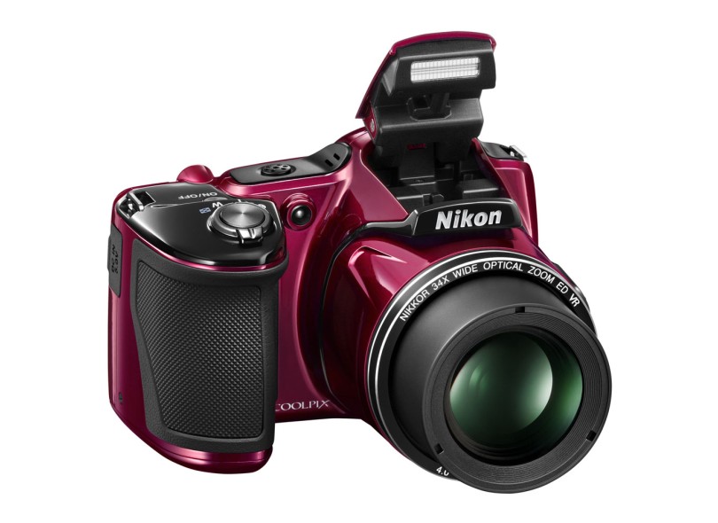 Câmera Digital Semiprofissional Nikon Coolpix 16 MP Full HD L830