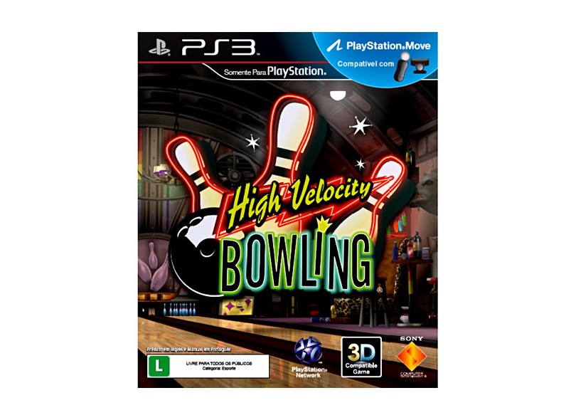 Jogo High Velocity Bowling Sony PS3