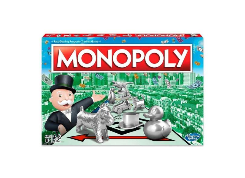 Monopoly Jogo De Tabuleiro Clássico Novo - Hasbro com o Melhor Preço é ...
