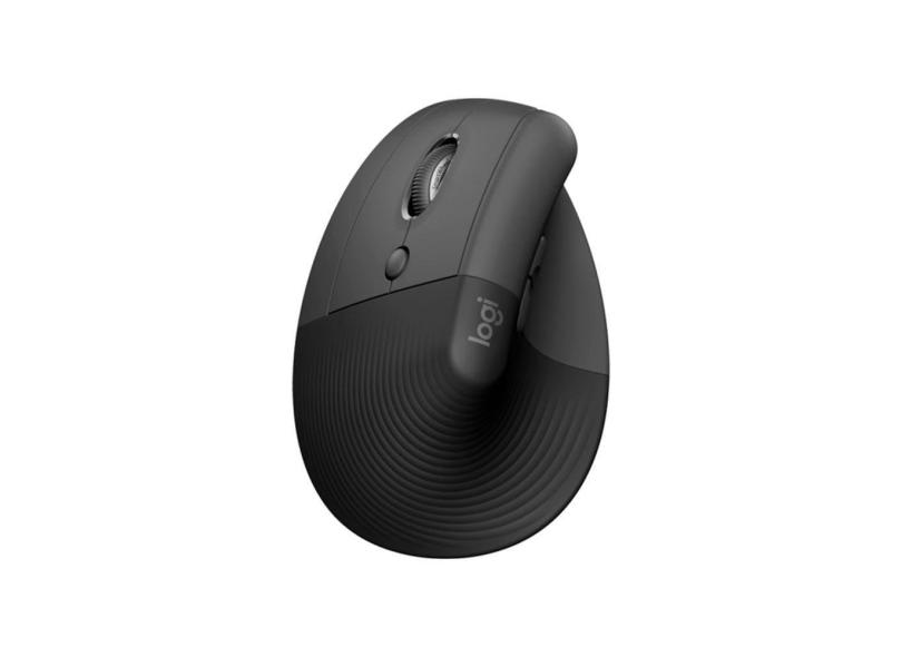 Mouse Sem Fio Logitech Lift Left Vertical para Canhotos- Grafite