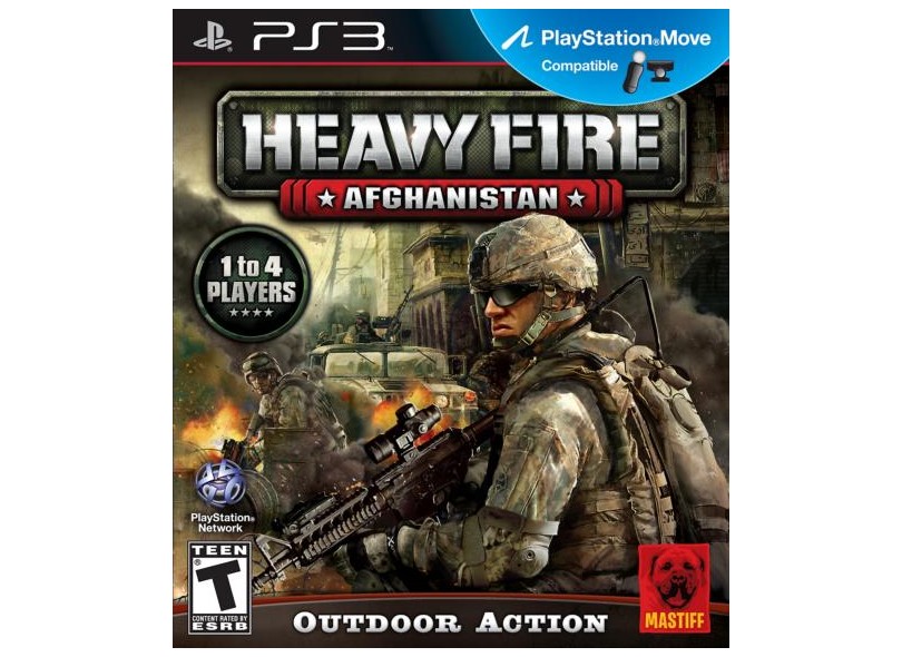 Jogo Heavy Fire Afghanistan Telltale PS3