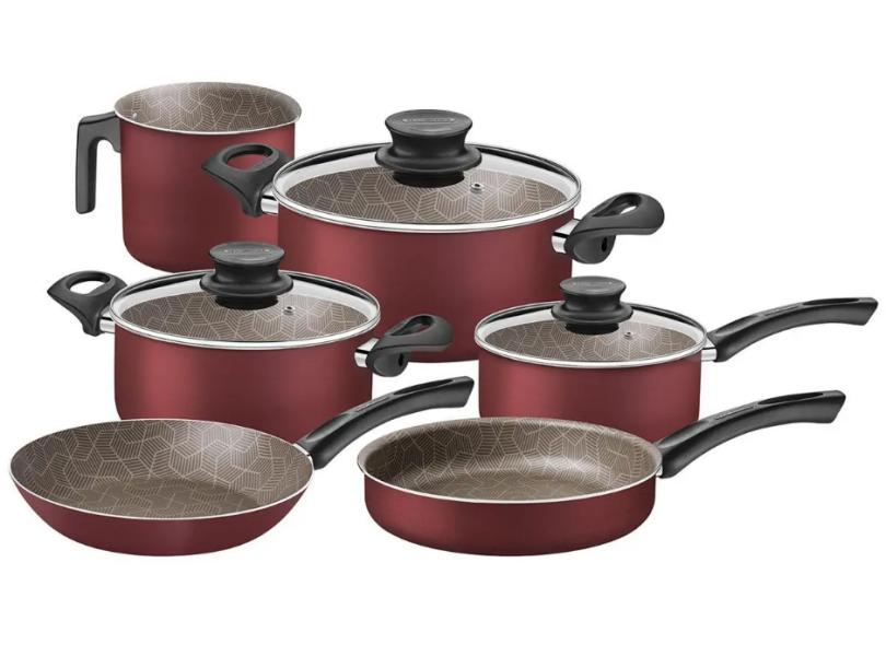 Conjunto de Panelas Alumínio 6 peça(s) Tramontina Paris 28599706