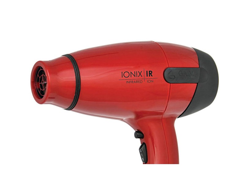 Secador de Cabelo Profissional Emissão de Íons com Ar Frio 2000 Watts - Ga.Ma Italy Ionix Infrared Íon