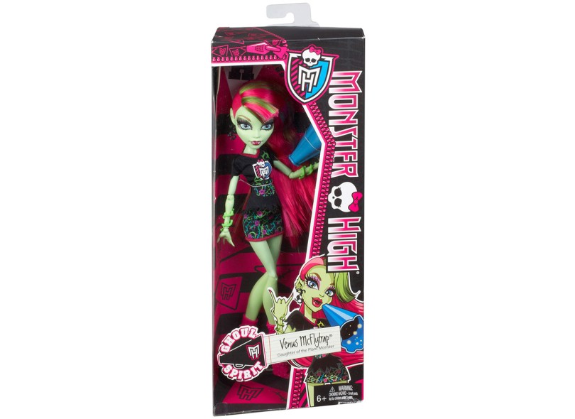 Boneca Monster High Venus McFlytrap Torcida Mattel