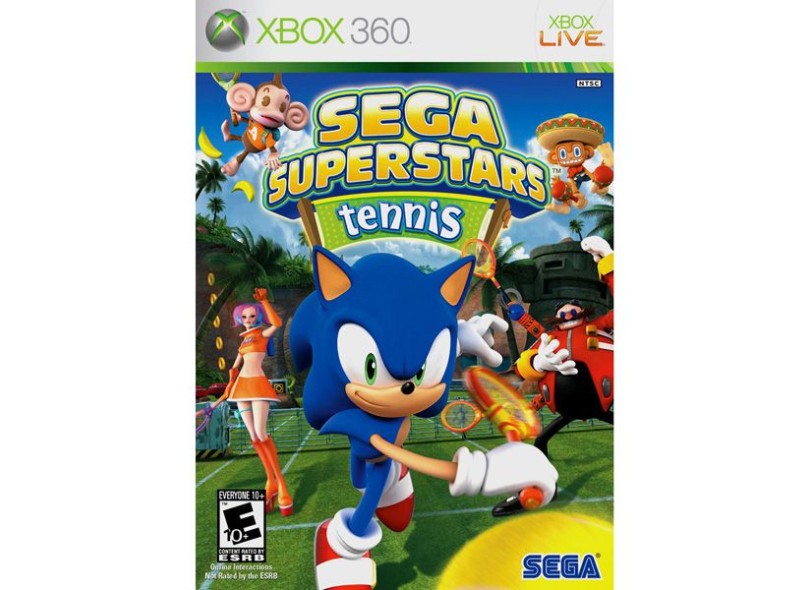 Jogo Sega Superstars Tennis Sega Xbox 360