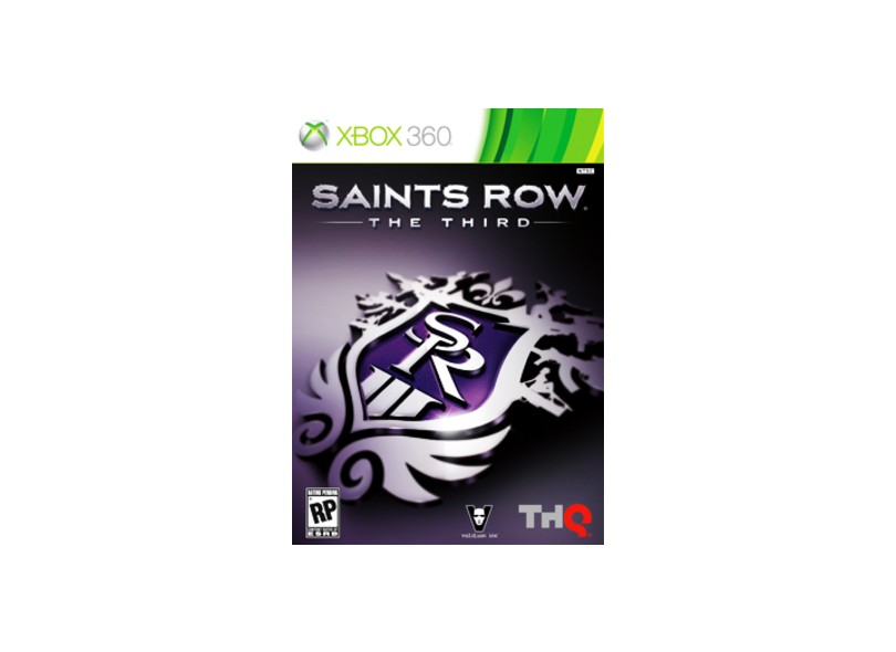Jogo Saints Row: The Third THQ Xbox 360