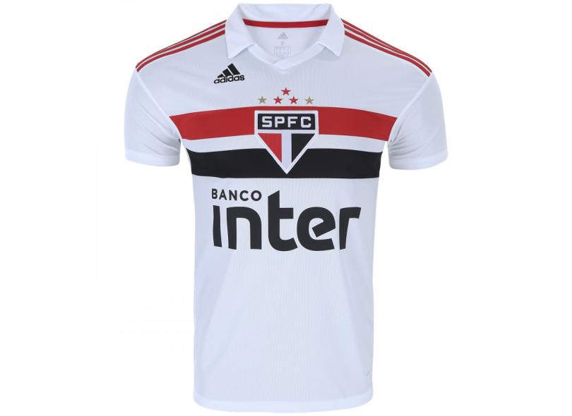 Camisa Torcedor São Paulo I 2018/19 Adidas