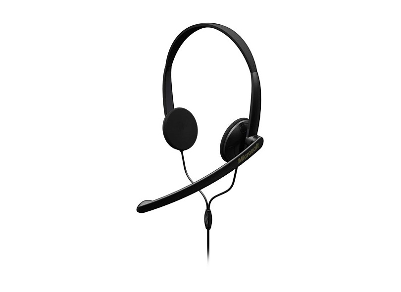 Headset com Microfone Controle de Volume do Microfone Lifechat LX-1000 Microsoft