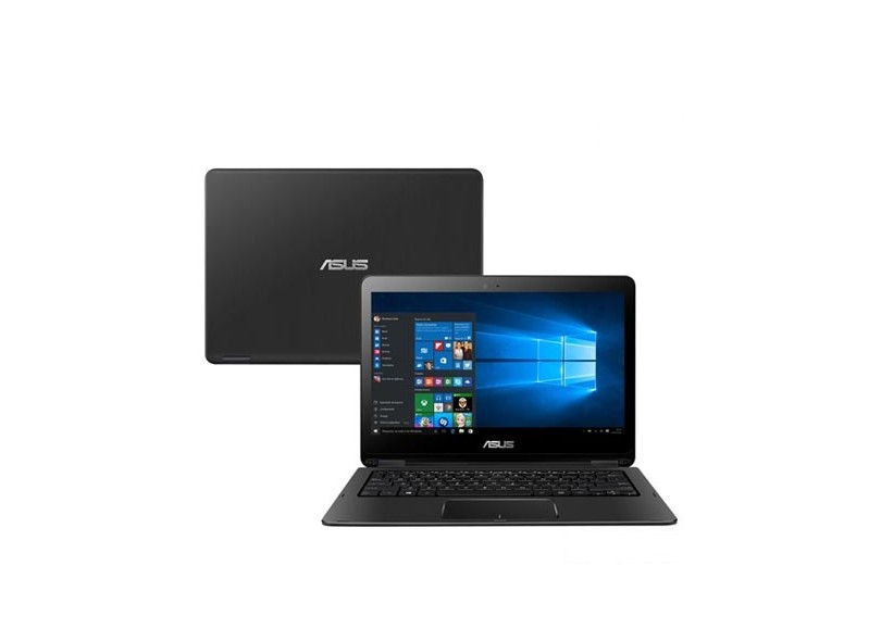 Notebook Conversível Asus VivoBook Flip Intel Core i5 6200U 6 GB de RAM 1024 GB 13.3 " Touchscreen Windows 10 Home TP301UA