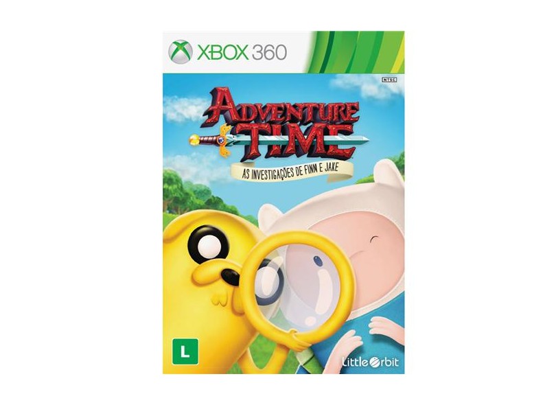 Jogo Adventure Time: As Investigações de Finn e Jake Xbox 360 Little Orbit