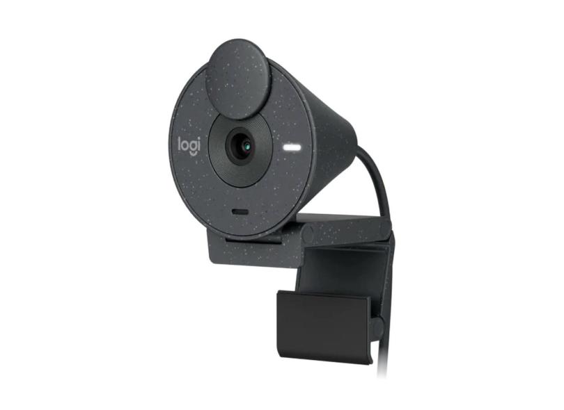 Webcam Logitech Brio 300 Full HD usb-c Grafite - 960-001413