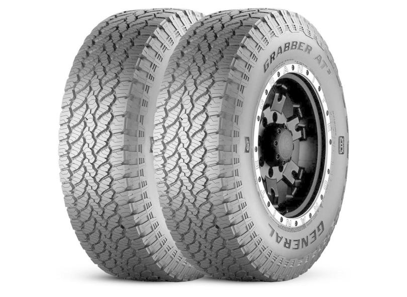 Kit 2 Pneu General Aro 16 225/70r16 103t Tl Fr Grabber At3
