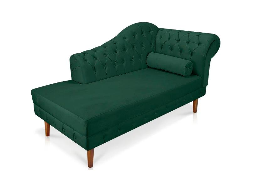 Divã Suede Mônaco 165cm D'Rossi