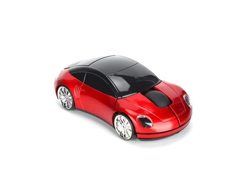 Mouse sem fio ASHATA Cute Car 1600DPI para PC, laptop e tablet