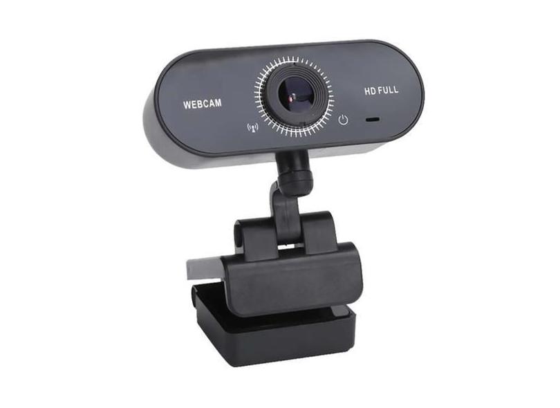 Webcam Full Hd 1080p Usb Mini Câmera Computador C/ Microfone - Home Go