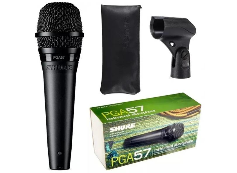 Microfone Shure Pga57 Com Fio