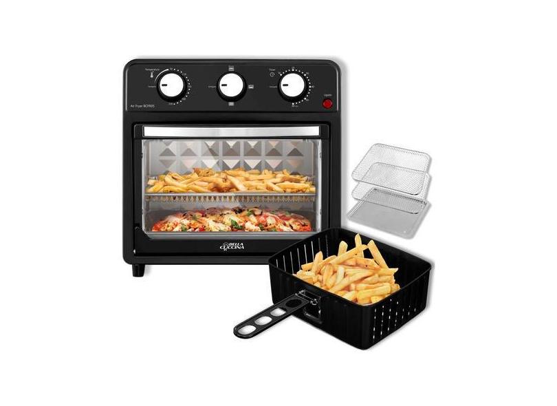 Air Fryer E Forno 2 Em 1 Britania 12 Litros Grande 1700w BELLA CUCCINE