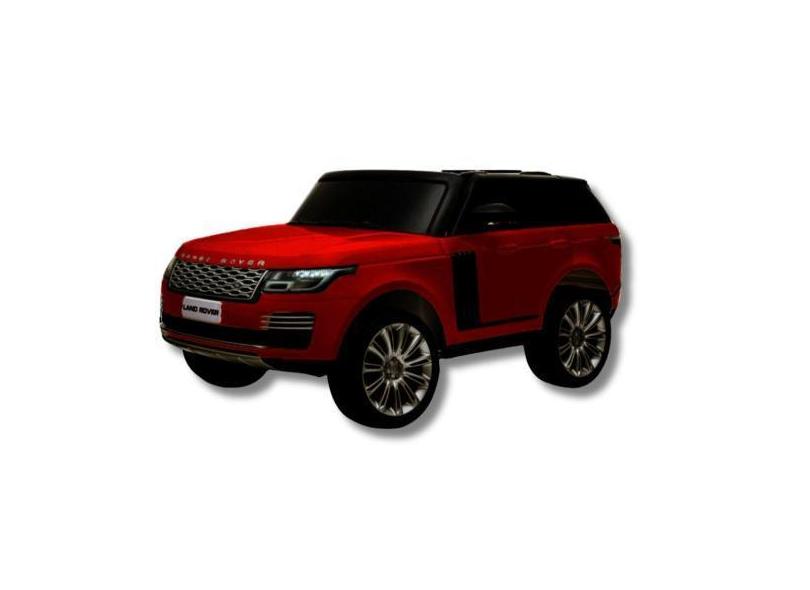 Mini Carro Eletrico Land Rover Vermelho Brilho - Importway