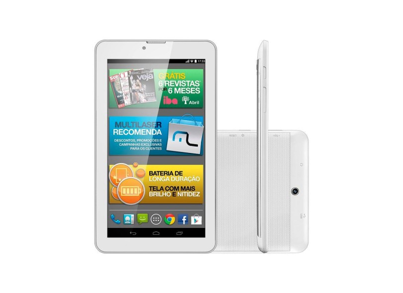Tablet Multilaser 8.0 GB LCD 7 " Nb245