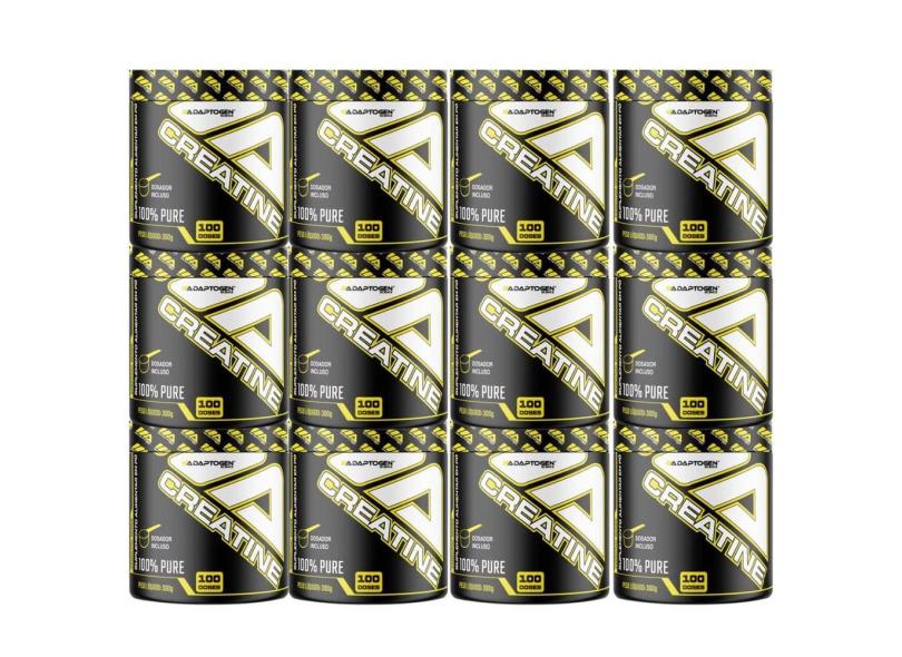 Adaptogen Creatina Combo 12x Creatina Adaptogen 300g Cada