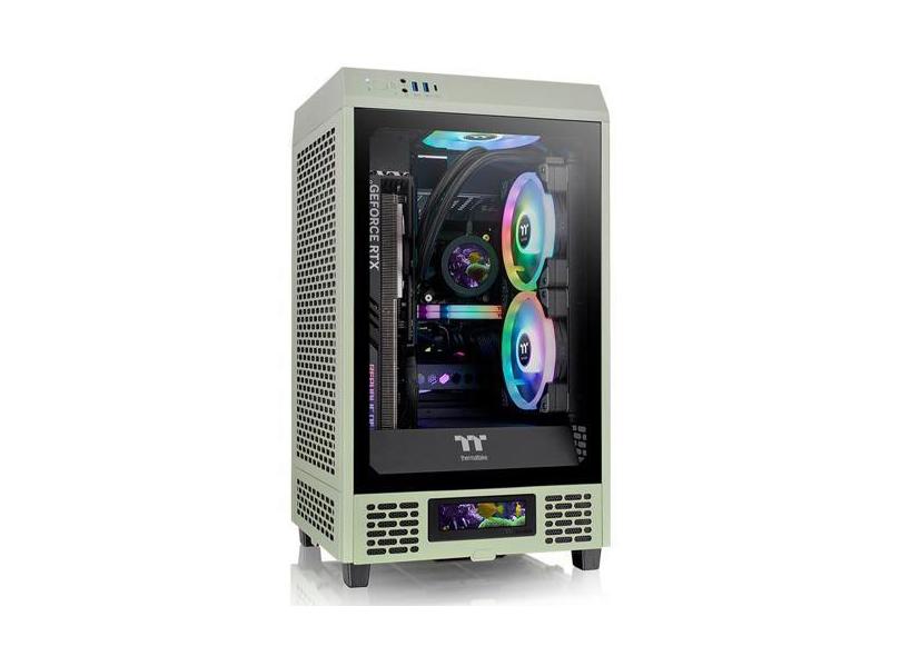 Gabinete The Tower 200 MATCHA GREEN Tt - CA-1X9-00SEWN-00 - THERMALTAK