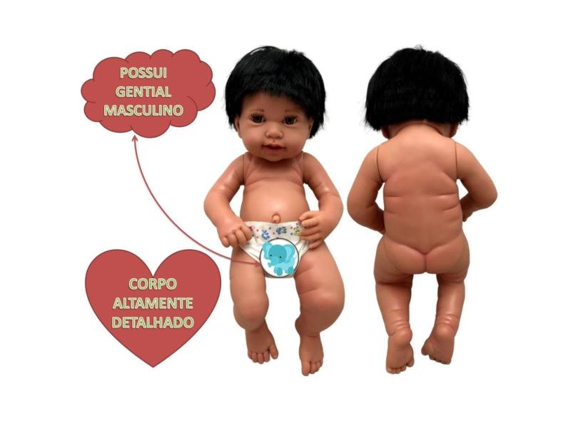 Bebê Reborn Muito Realista + Acessórios 