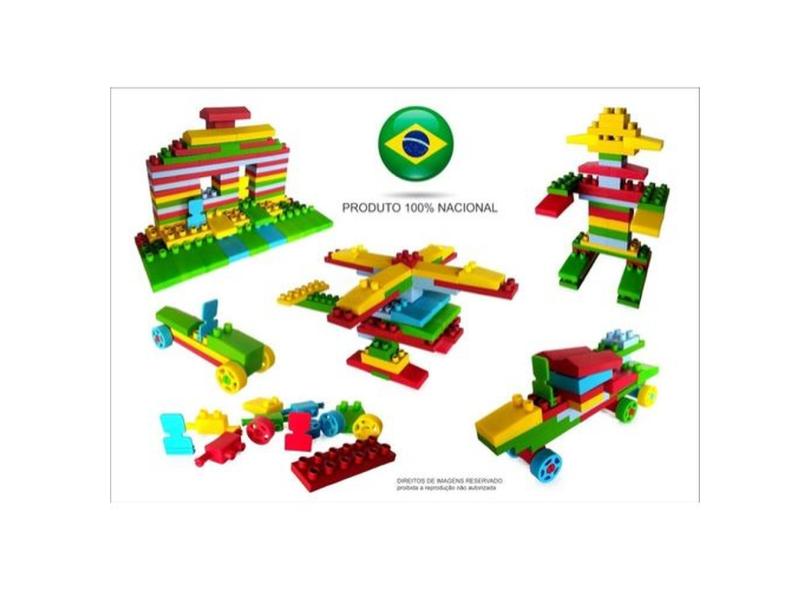 Kit Multiblocos Monta Monta 1000 Peçasvalentina brinquedosBrinquedos  PedagógicosValentina Brinquedos a Melhor Fábrica de Brinquedos do Alto  TietêBrinquedos Pedagógicos