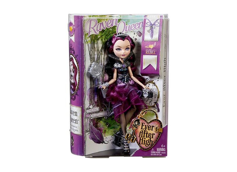 Boneca Articulada - Ever After High - Festa do Chá - Raven Queen