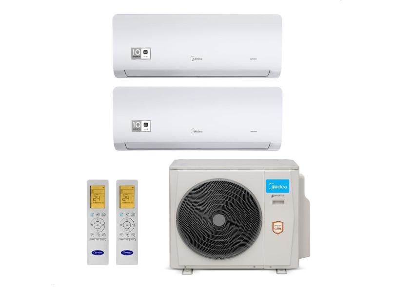 Ar Condicionado Multi Split Inverter Midea Xtreme Save Connect 18.000 Btus (2x Evap 12.000) Quente/frio 220V