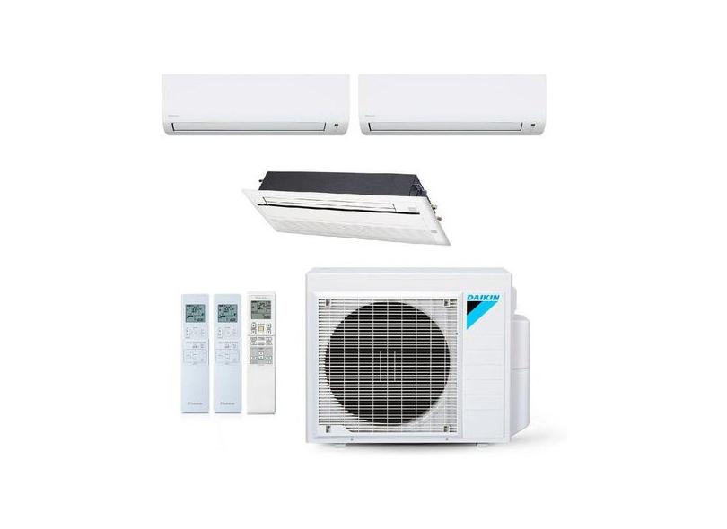 Multi Inverter Daikin 24000 Btu 3MXS24PMVM | CTXS09PMVM | CCXS12PVM | BC50P-WF