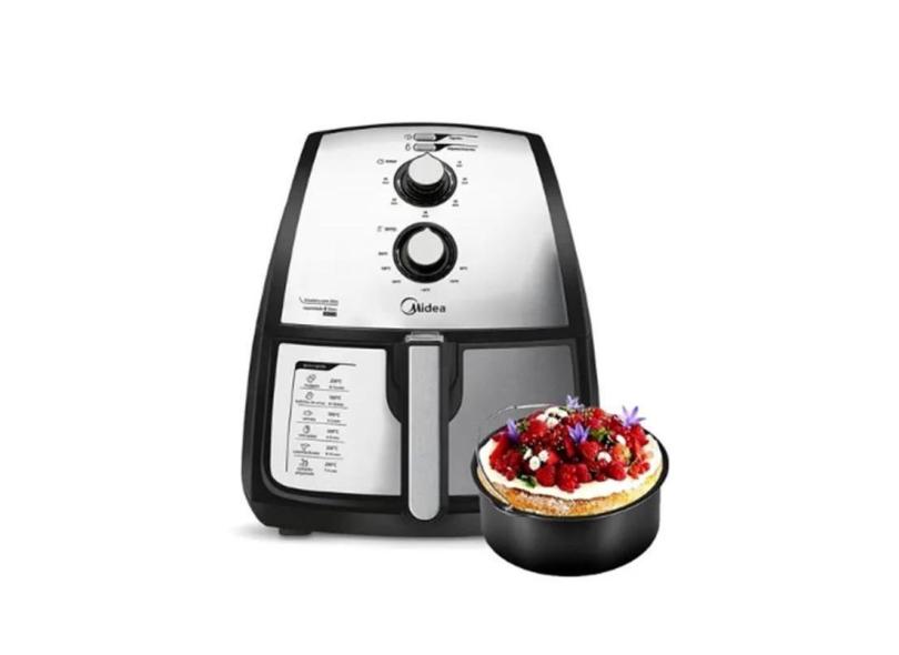 Fritadeira Elétrica Air Fryer 4 L Sem Cheiro E Sem Oleo