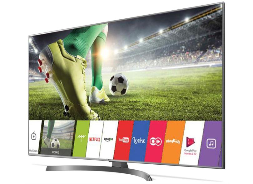 Smart TV TV LED 65 " LG ThinQ AI 4K Netflix 65UK6540PSB 4 HDMI