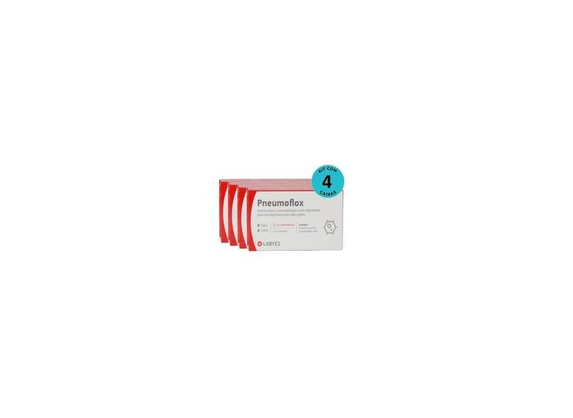Kit Pneumoflox com 16 Comprimidos para Cães e Gatos Labyes - com 4 ...