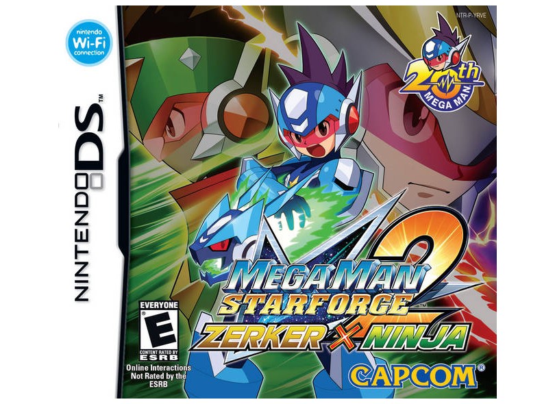 Jogo Mega Man Star Force 2 Zerker x Ninja Capcom NDS