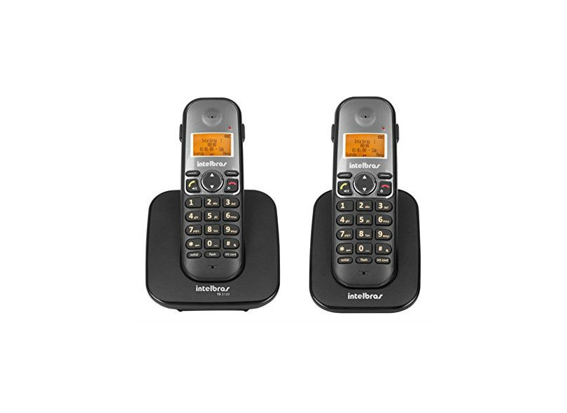 Telefone sem Fio Intelbras com 1 Ramal TS5122