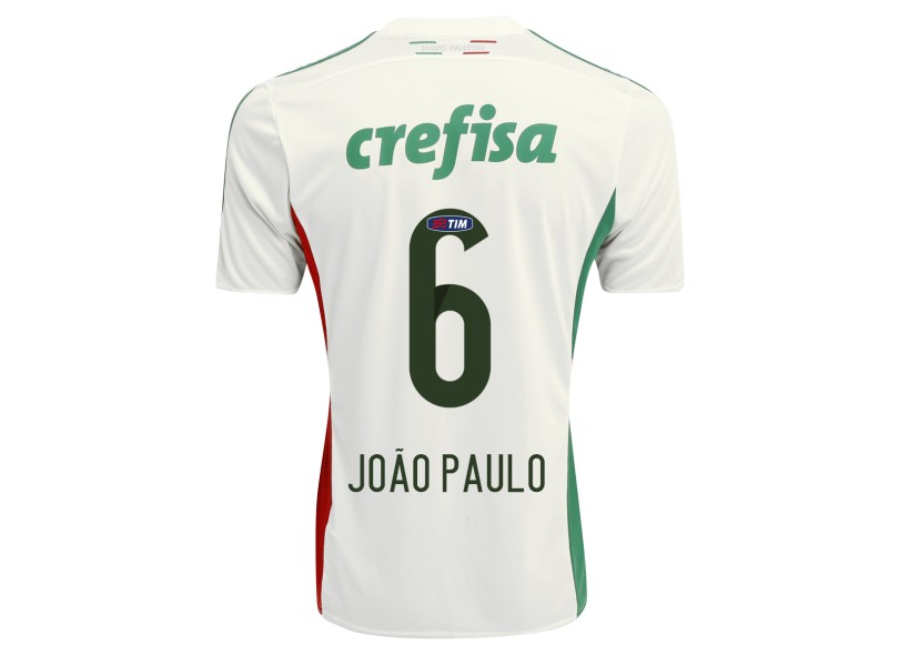 Camisa Torcedor Palmeiras II 2015 com Número Adidas